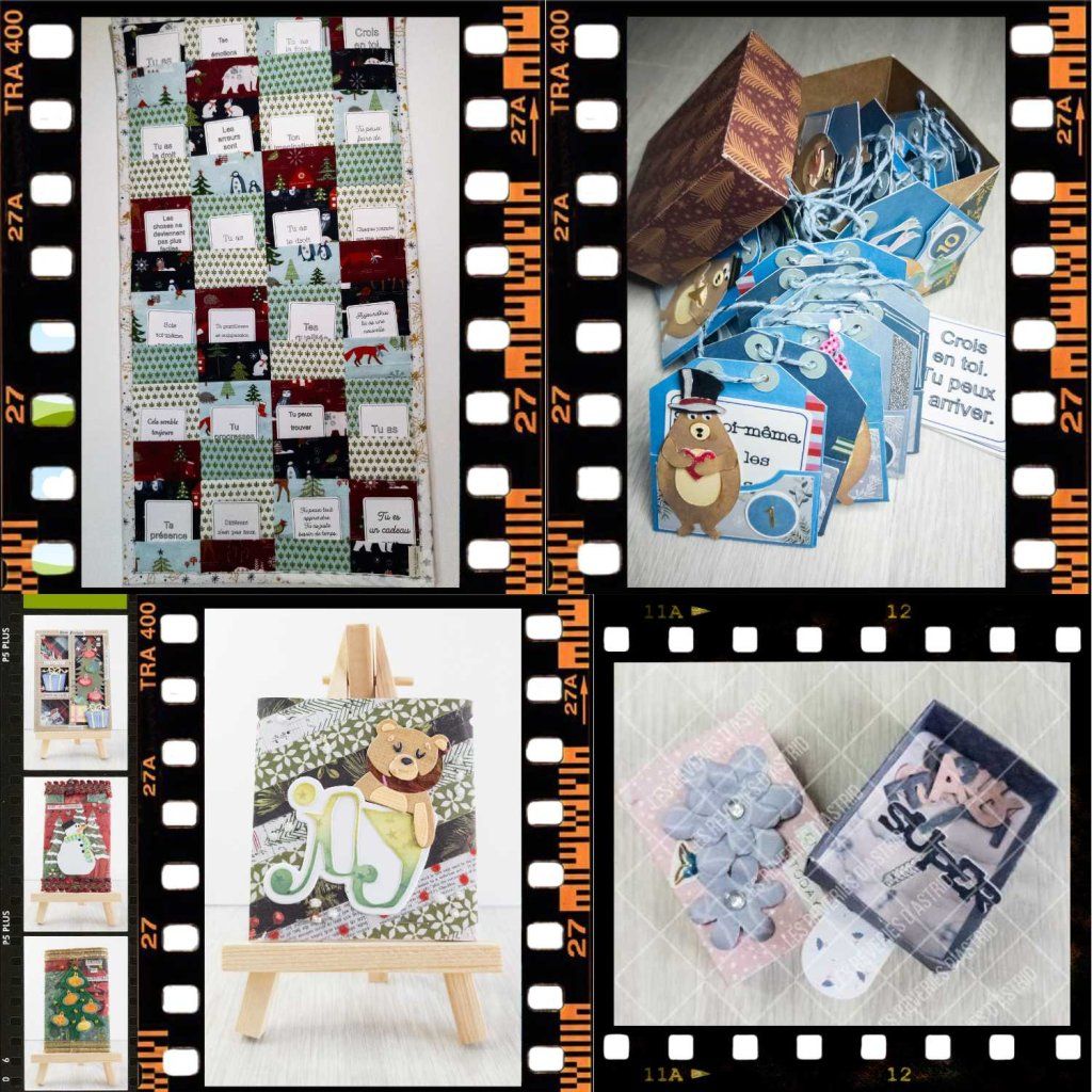 Mes créations préférées pour Noël : cartes, boîtes surprises et déco artisanale