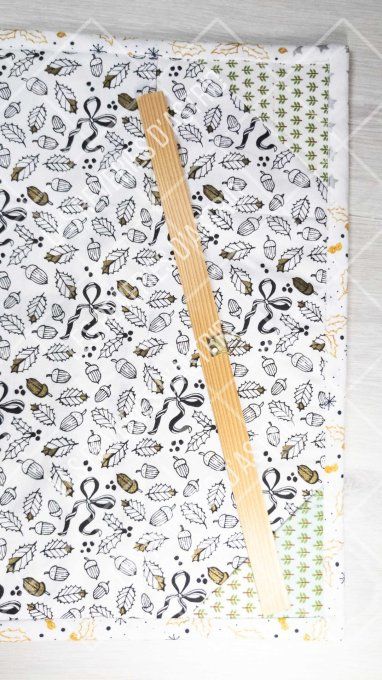 Calendrier de l'avent en tissu autour de l'estime de soi