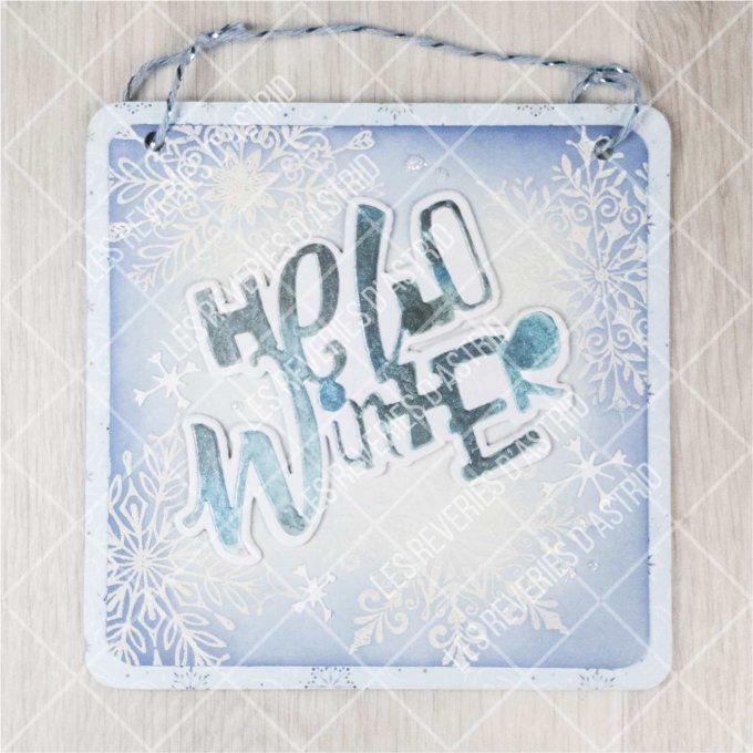 Carte de Noël - Hello Winter