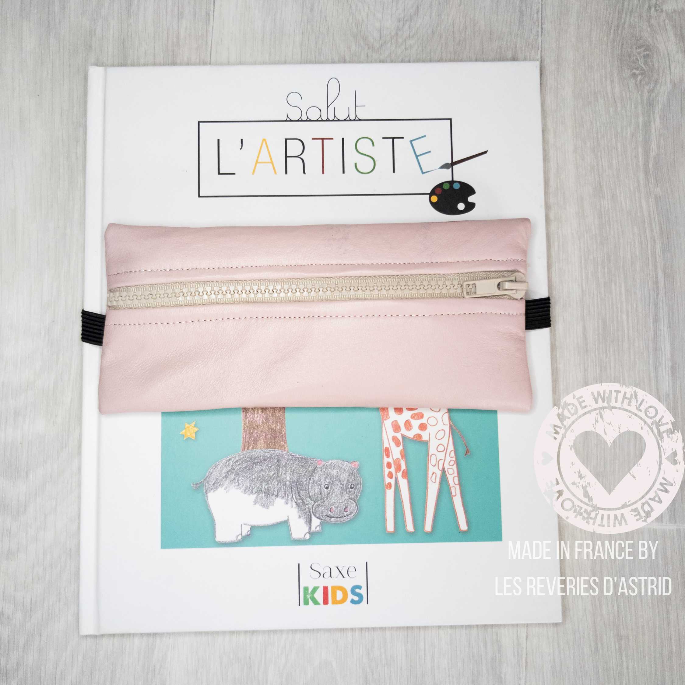 Trousse avec élastique pour un carnet A5 ou A4 - pièce unique – Image 3