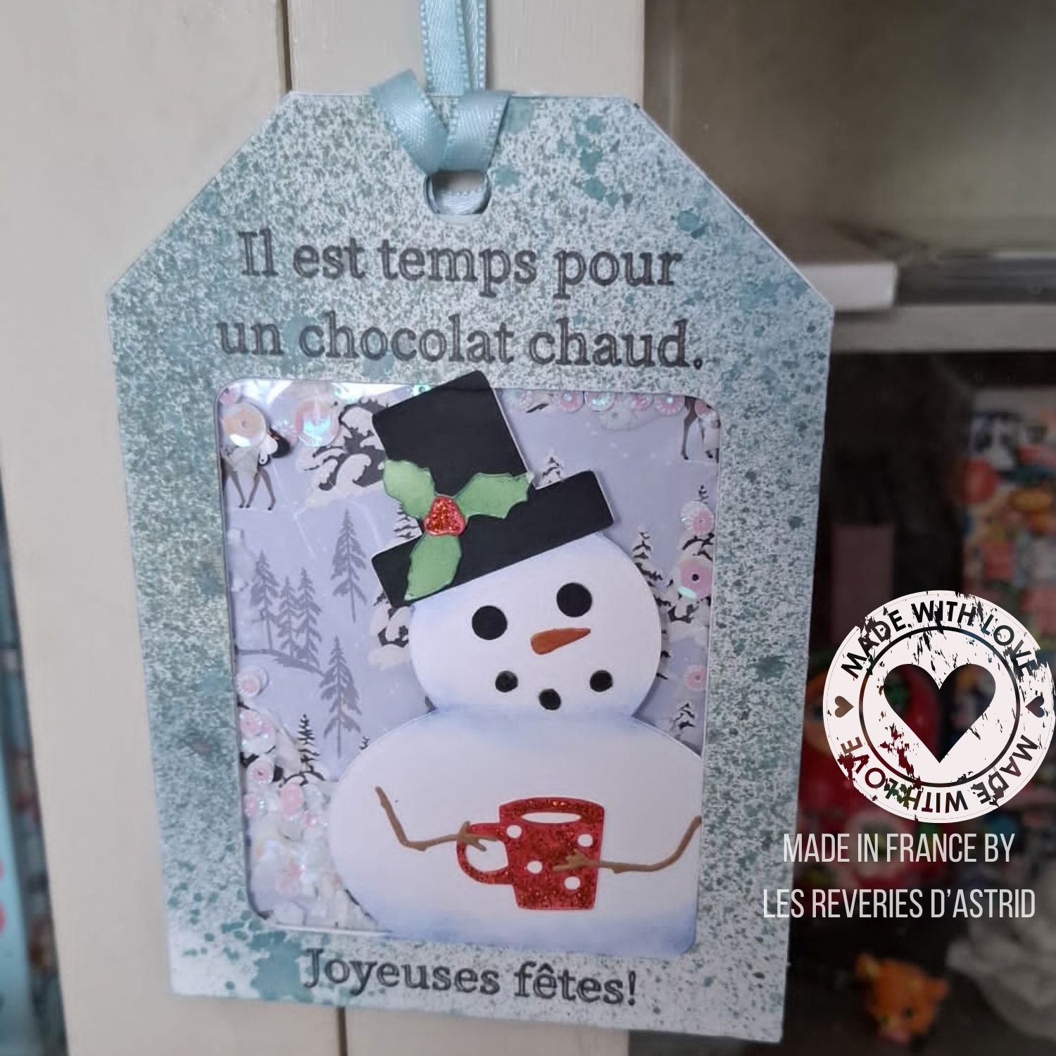 Kit créatif - fabriquer une carte de Noël interactive – Image 3